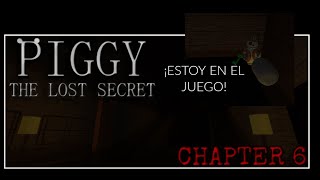 ESTOY EN EL JUEGO LOL | (CHAPTER 6) Piggy: The Lost Secret ? (Sashas Safe Place)