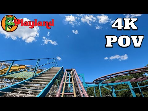 Crazy Mouse Front Row POV [4K] | Rye Playland Park 2022