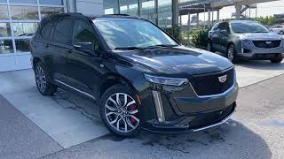 Black 2022 Cadillac XT6 Sport Review Calgary AB - Wolfe Calgary