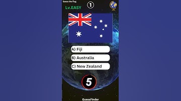 Guess the Flag Quiz - Test Your Knowledge about country Flags. | 4 levels ⑤#shorts #quiz