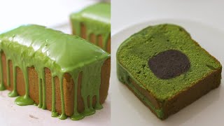 먹어본 녹차파운드 케이크중에서 제일 맛있는 레시피:앙금 녹차 파운드 케이크/green tea pound cake