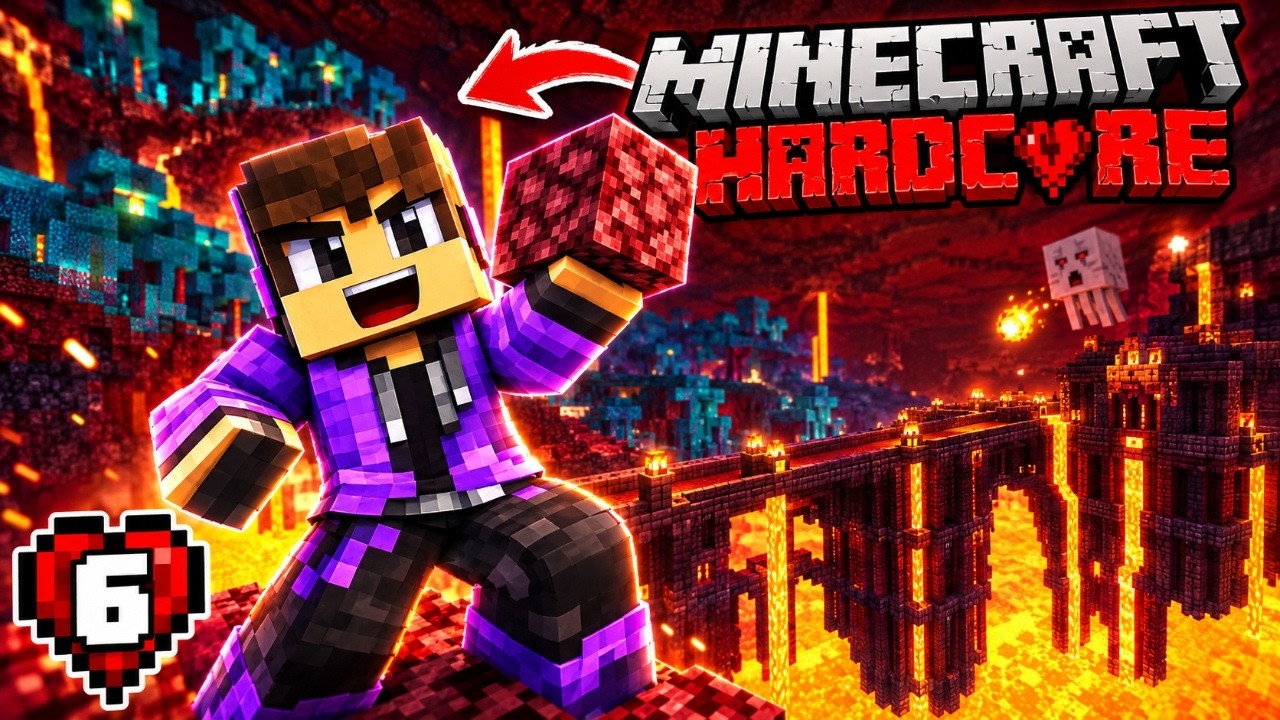 I Built the Ultimate Nether Forge in Minecraft Hardcore