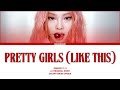 JENNIE (제니) “pretty girls (LIKE THIS)” LYRICS (Color Coded Lyrics) | AI ORIGINAL SONG