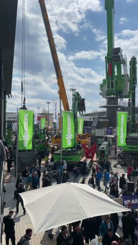 Bauma 2025 footage #2 (with Komatsu Mining and Sennebogen)