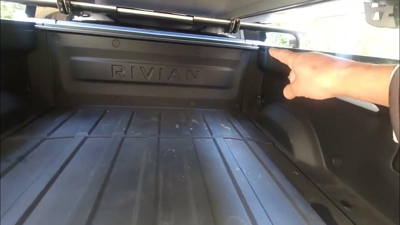 Rivian R1T Tonneau Cover Maintenance YouTube