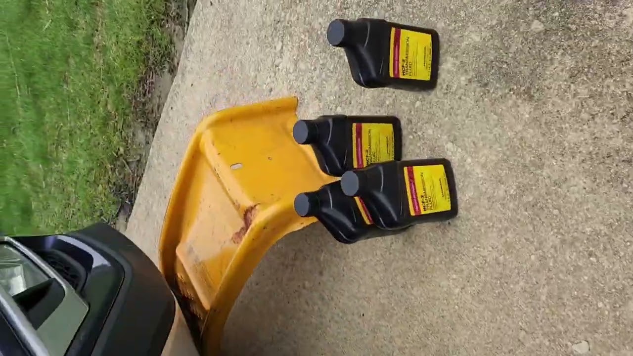 2015 and 2016 Honda CRV transmission fluid change.   