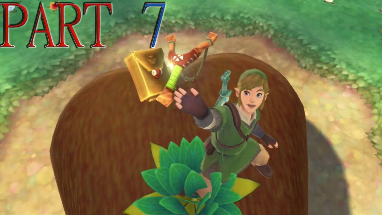 Zelda Skyward Sword HD Part 7 Got a slingshot!! YouTube