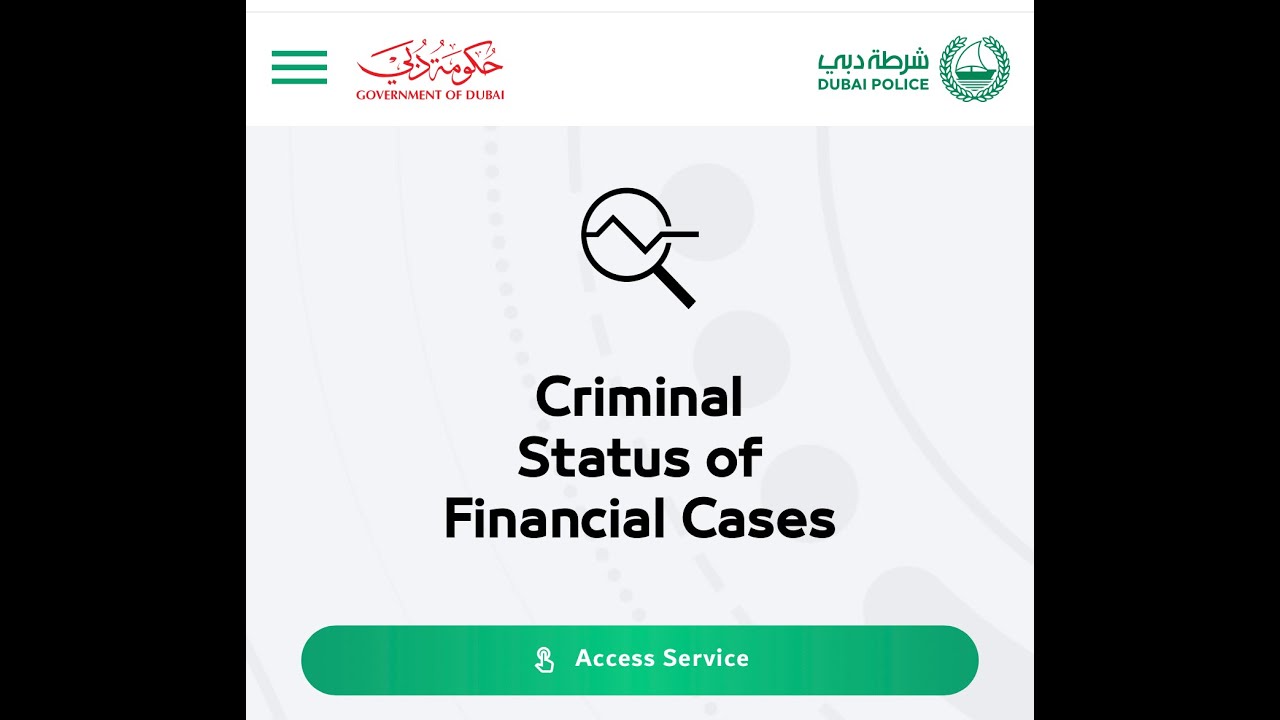 How to Check if You Have a Travel Ban in Dubai via Dubai Police Website