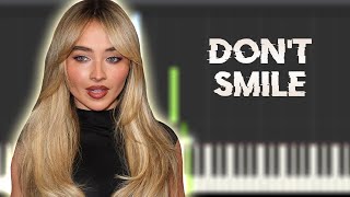 Don't Smile - Sabrina Carpenter  