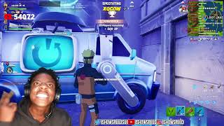 xQc, Clix & Mongraal Drive IShowSpeed CRAZY by not Rebooting him during 200K Fortnite game!