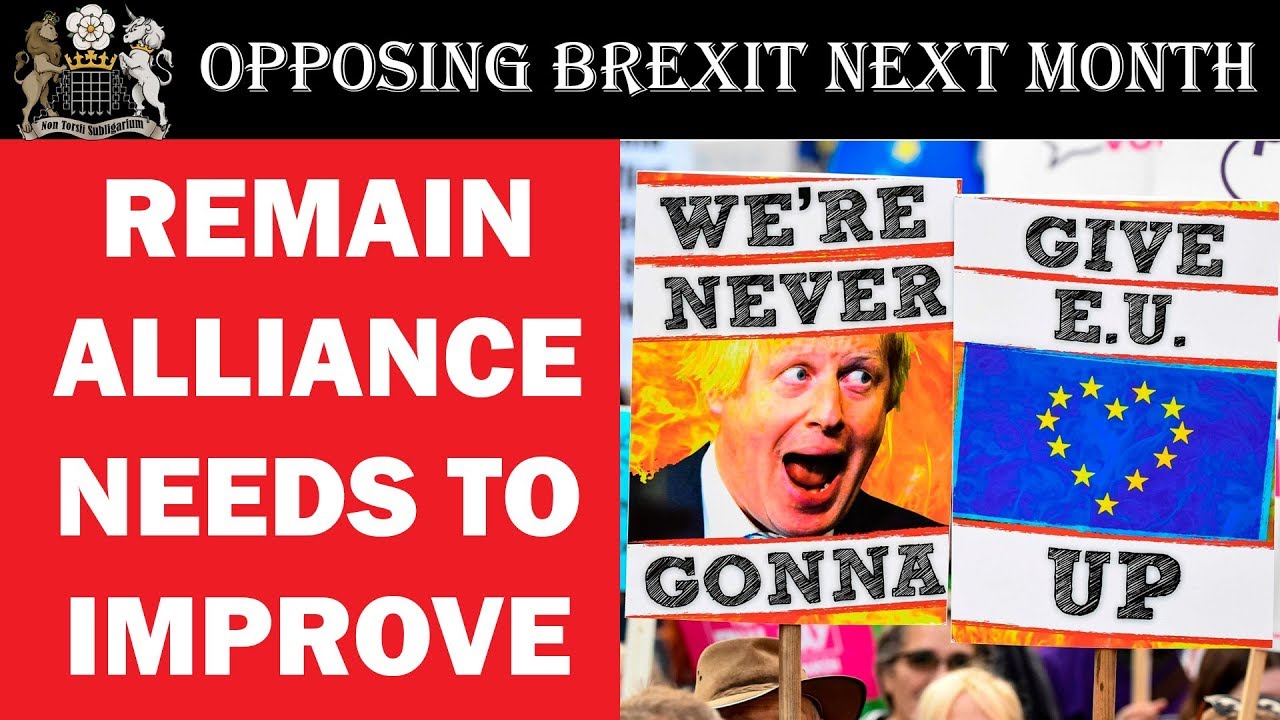 Brexit Remain Alliance Needs to Step Up Its Game