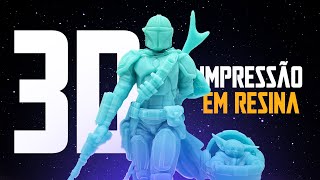 Testamos uma impressora 3D de resina! Conhecendo a Creality LD-006