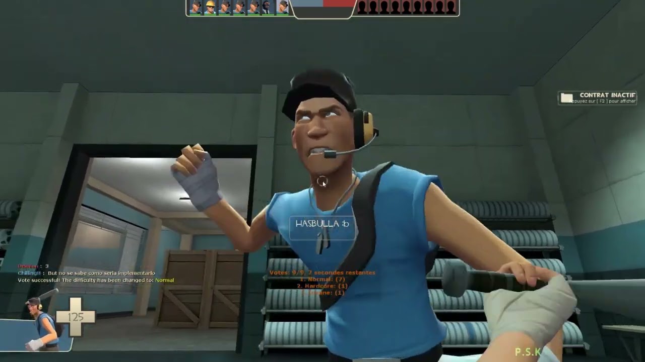 TF2 : Random funny moments & Slender Fortress