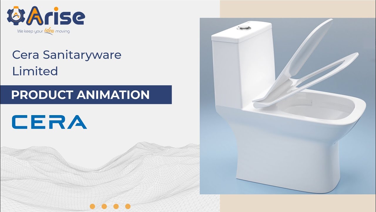 Cera Sanitaryware Limited Ceremony product animation YouTube