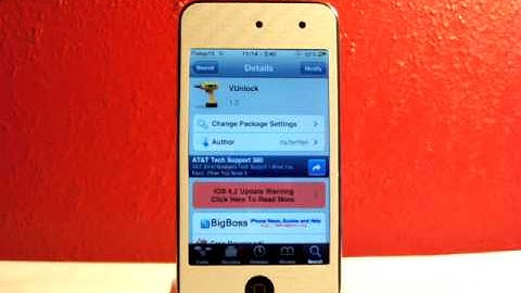 vUnlock iPhone, iPad and iPod Touch Tweak! (iOS 4.x)