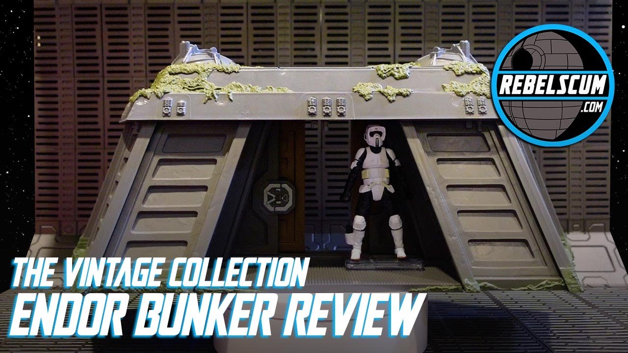 Star Wars The Vintage Collection Endor Bunker Review - YouTube