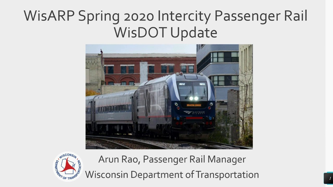 WisARP Arun Rao Spr20-c Wisconsin Update - YouTube