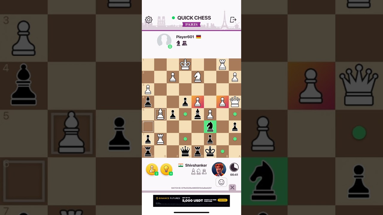 Daily chess training 