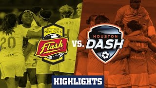 WNY Flash vs. Houston Dash: Highlights - July 25, 2015