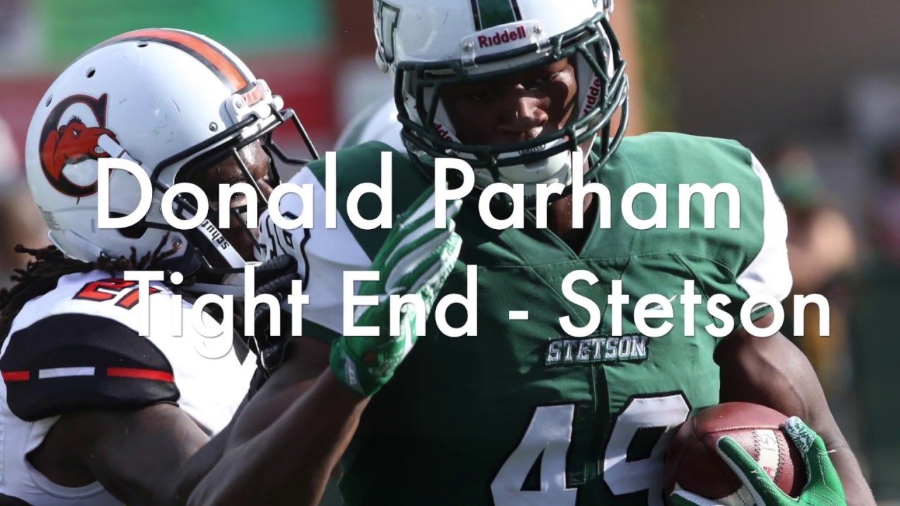 2019 NFL Draft Prospect Donald Parham, TE, Stetson Highlights YouTube