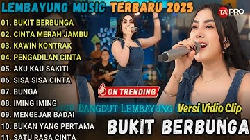 BUKIT BERBUNGA - CINTA MERAH JAMBU - LEMBAYUNG MUSIC FULL ALBUM TERBARU 2025