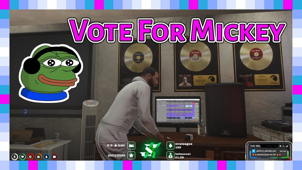 Mickey's Mayoral Campaign Song Made by Sparky Kane | NoPixel GTA RP