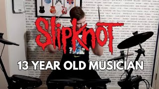 THE HERETIC ANTHEM - SLIPKNOT | Drum Cover (13-Year-Old Musician)