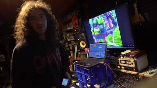 POS rehearsal cut #live #breakcore #tutorial  #speedcore #noise #screaming #howtoscream