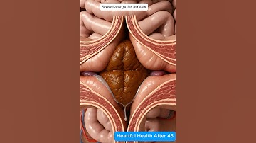 Severe Constipation in Colon | Hard Stool Blockage Explained