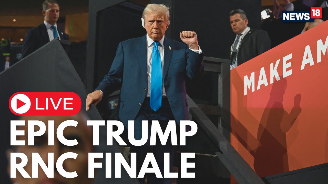 RNC DAY 4 Live Updates Donald Trump To Rally GOP At RNC Trump