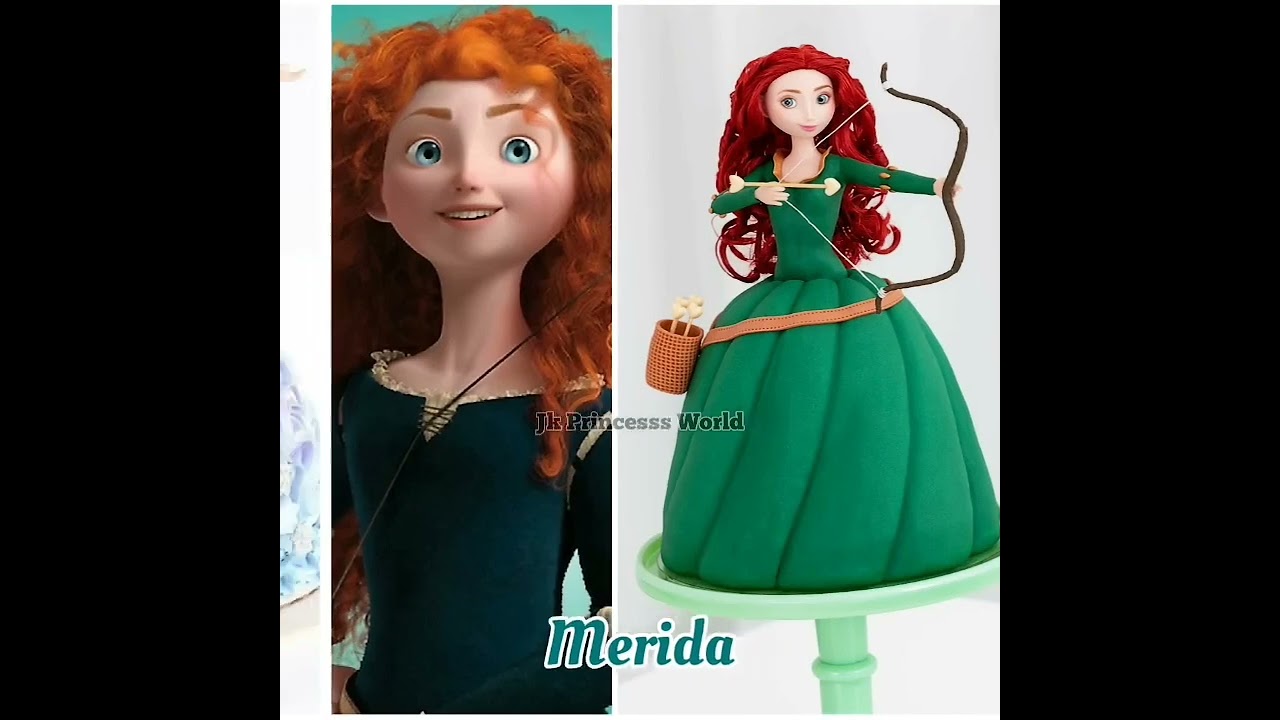 Disney Princess vs Birthday Cake