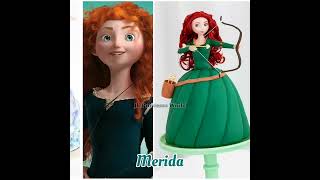 Disney Princess vs Birthday Cake