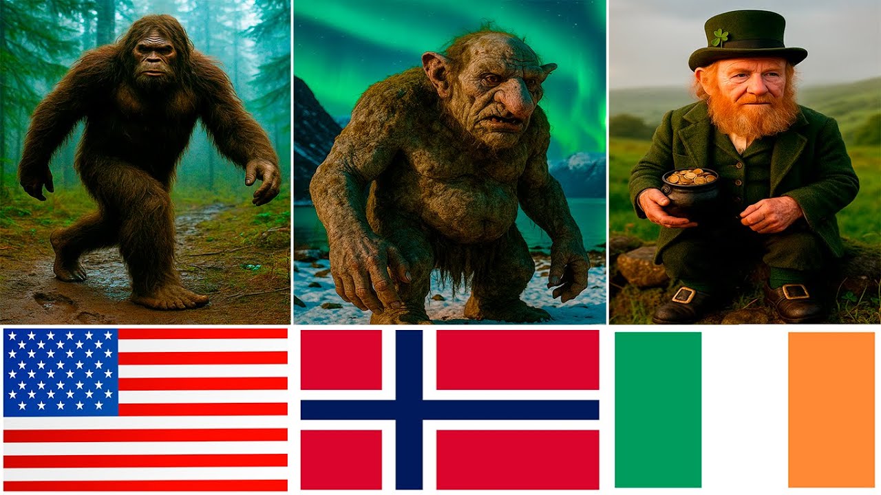 Мифическое существо каждой страны