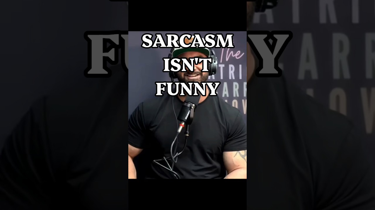 SARCASM ISN'T FUNNY #sarcasm #humor #funny #sarcastic #danregancomedy