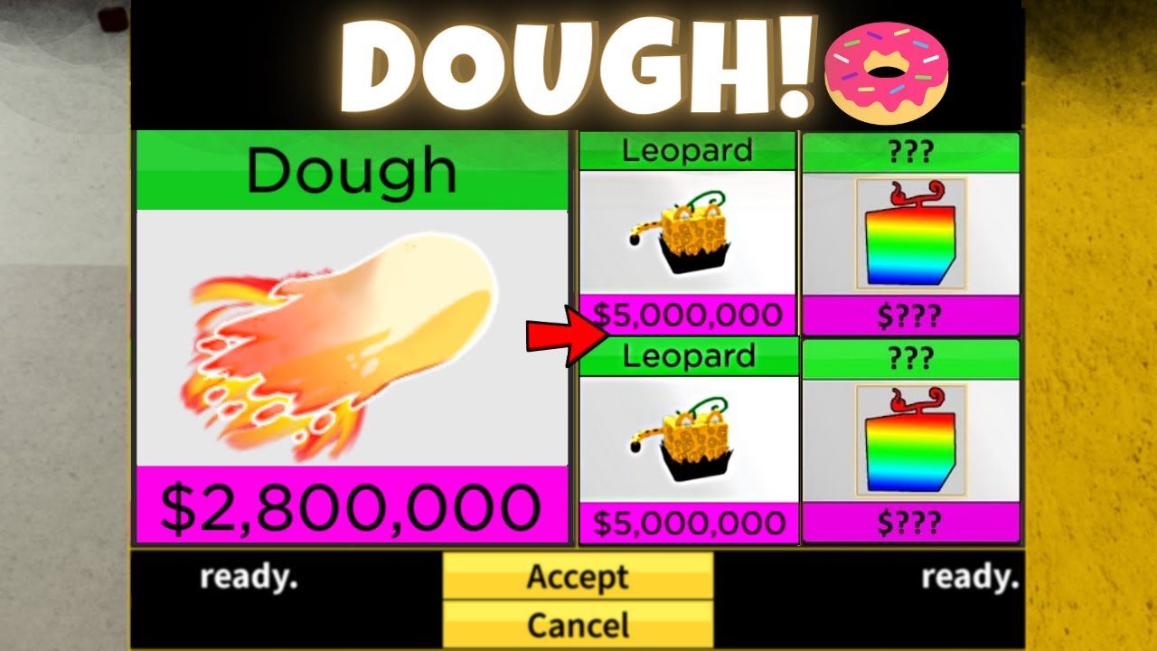 Can light and dark trade with Dough : r/bloxfruits
