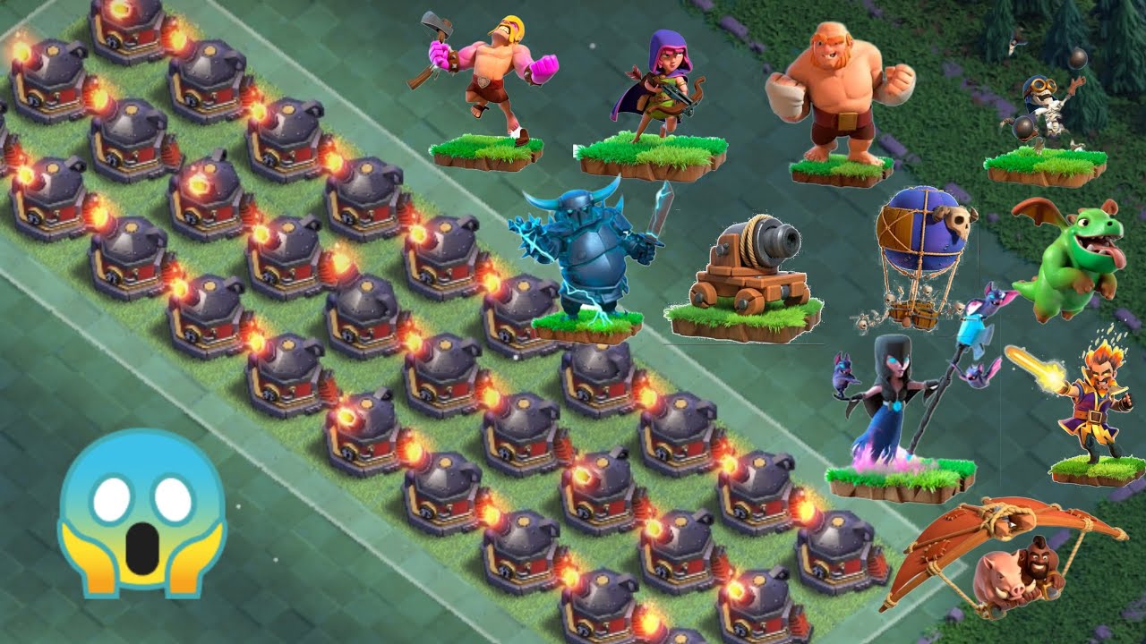 Max Roaster Vs Every Max builder troops 😱 