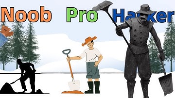 NOOB vs PRO vs HACKER - Scrape Master | @PocketBear470