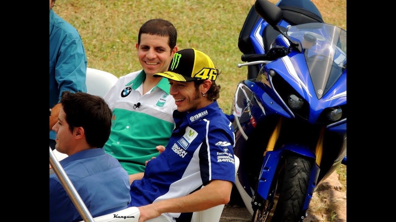 Valentino Rossi no Brasil + Cafú + Alex Barros + Leandro Mello (HD)