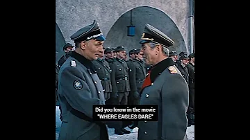 Exploring the Historical Accuracy of Helicopter in the WHERE EAGLES DARE Movie - #shorts #short