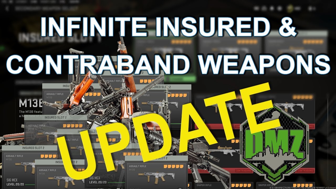 Infinite Insured & Contraband Glitch UPDATE | Call of Duty Warzone DMZ