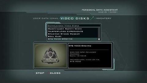 Doom 3: BFG 9000 briefing