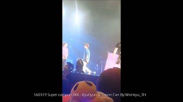 160319 Supercamp in BKK - Kyuhyun & Siwon Fan [Focus] By:Wonkyu_TH