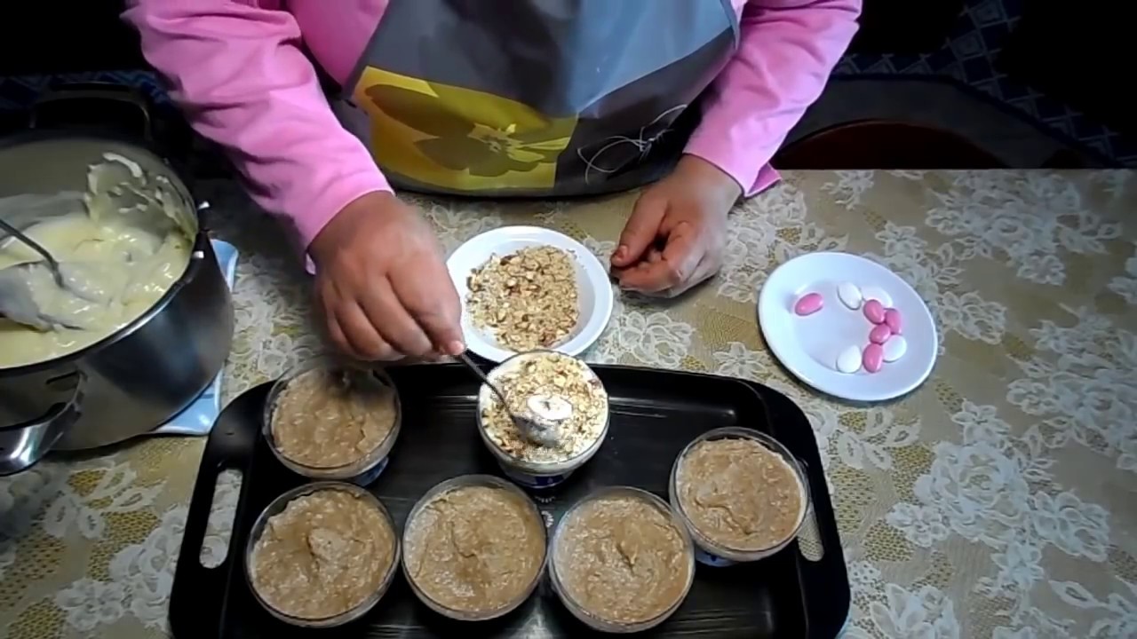 عصيدة جلجلان  (سمسم) ساهلة وبنينة الاكلات التونسية - Noisettes -  Tunisian cuisine