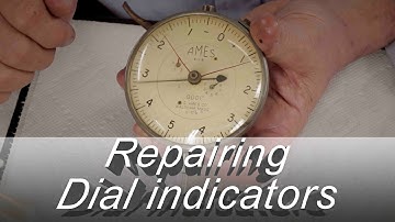 How to Clean a dial indicator