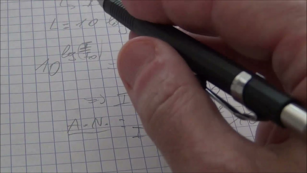 Niveau d'intensité sonore et atténuation