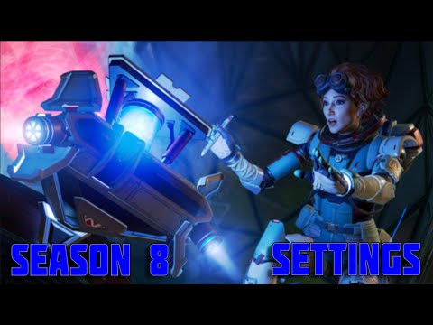 BEST SETTINGS FOR APEX SEASON 8 (ALC) Ps4 And Xbox *Half Setting/CLIPS*
