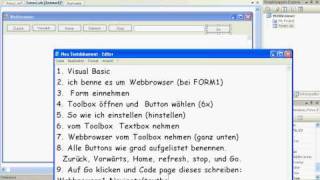 Visual Basic Webbrowser [einfach] Part 3