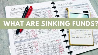 What Are Sinking Funds and How Do I Create One?