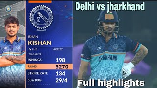 Syed Mushtaq Ali Trophy 2025 Delhi Vs Jharkhand Full Match Highlights