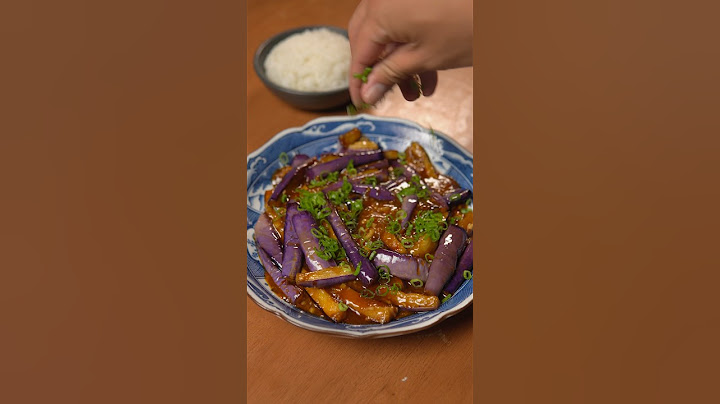 Sichuan-Style Eggplant #30minutemeals #shorts #sichuaneggplant #eggplant